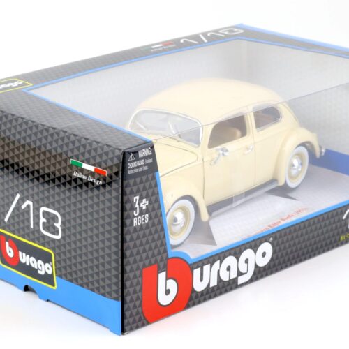 1:18 Bburago VW Käfer Beetle 1955 cream beige
