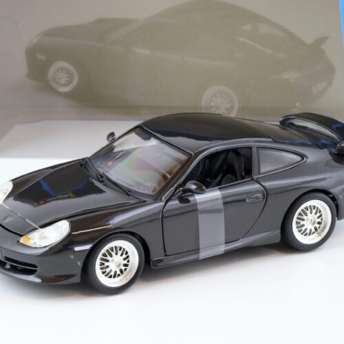 1:18 Bburago Porsche 911 (996) GT3 Street dark grey metallic