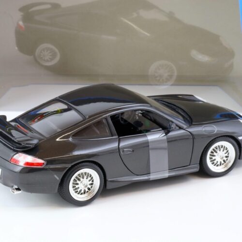 1:18 Bburago Porsche 911 (996) GT3 Street dark grey metallic