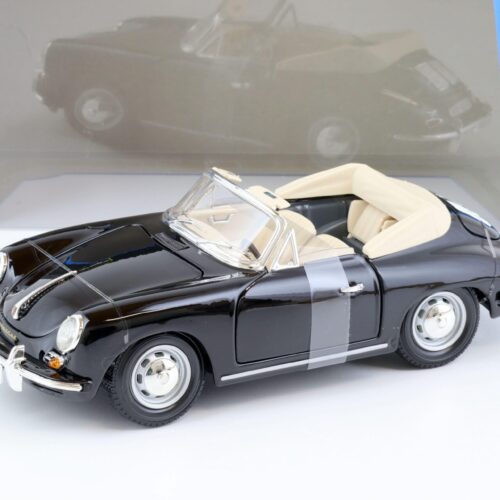 1:18 Bburago Porsche 356B Cabriolet 1961 black