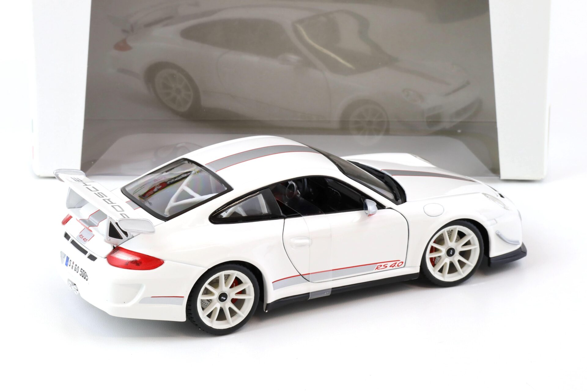 1:18 Bburago Porsche 911 (997) GT3 RS 4.0 Coupe white