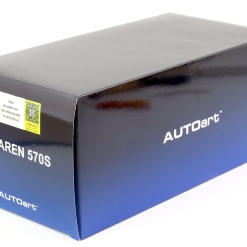 1:18 AUTOart McLaren 570S Coupe 2016 McLAREN orange/ silver wheels 76044