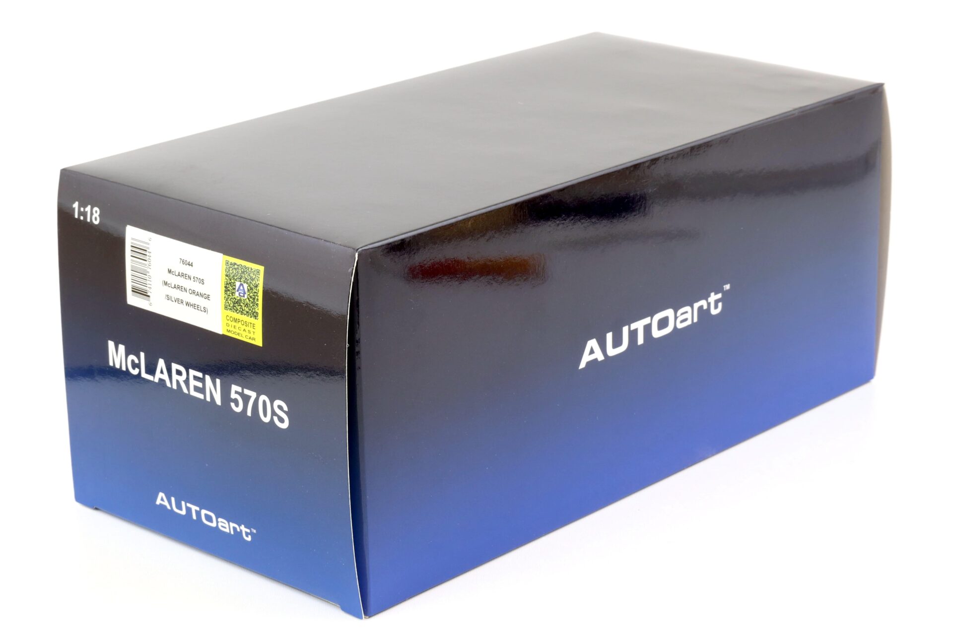 1:18 AUTOart McLaren 570S Coupe 2016 McLAREN orange/ silver wheels 76044