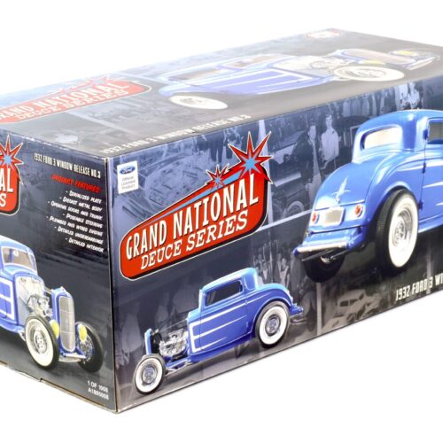 1:18 ACME 1932 Ford 3 Window Hot Rod Grand National Deuce Series No.3 blue/ white