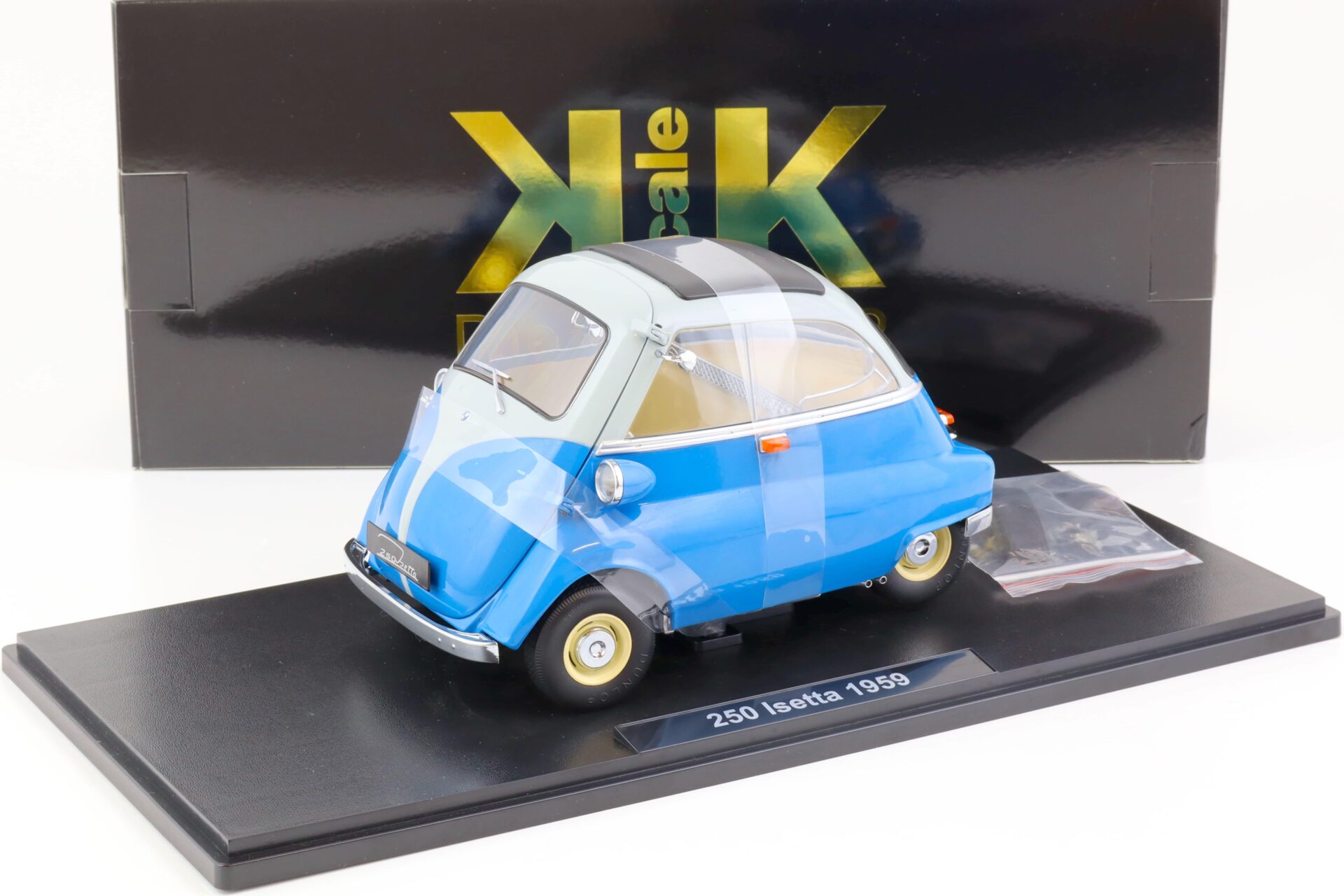 1:12 KK-Scale BMW Isetta 250 blue/ light blue 1959
