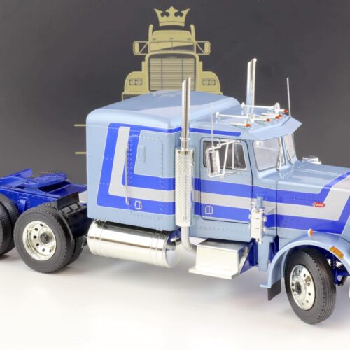 1:18 Road Kings LKW Peterbilt 359 SZM 1967 light blue metallic/ blue/ silver