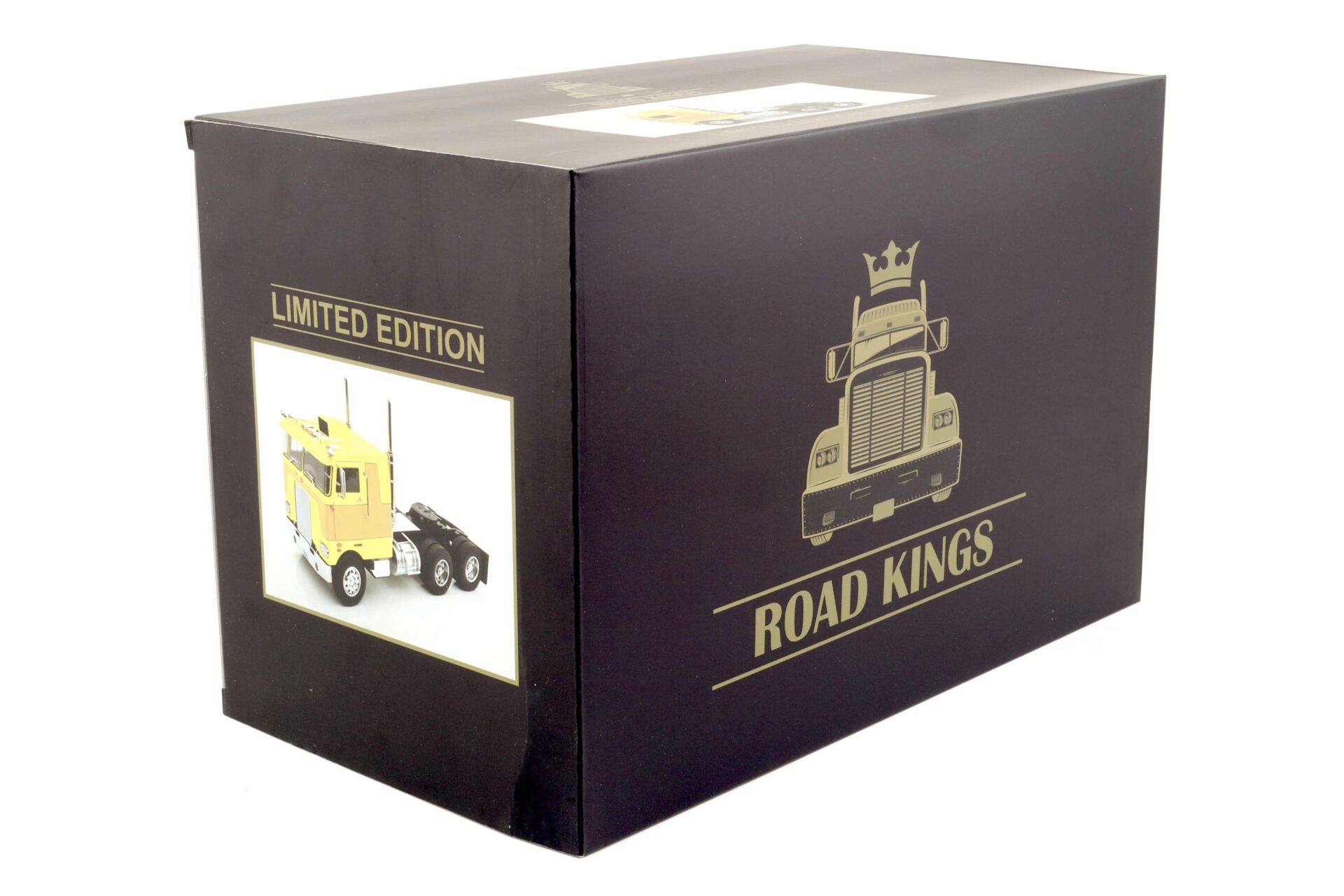 1:18 Road Kings LKW Peterbilt 352 Pacemaker 1977-1979 yellow/ brown