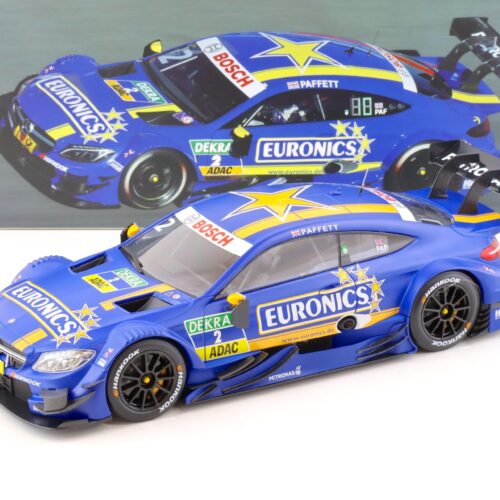 1:18 AutoCult EURONICS Mercedes C63 AMG DTM Gary Paffett 2016 #2 DEALER VERSION