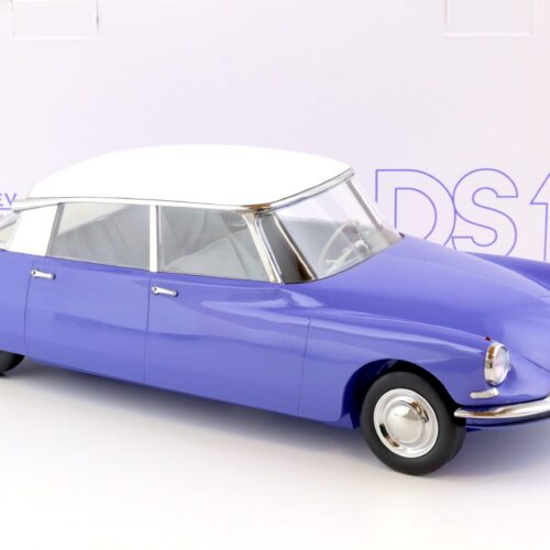 1:12 Norev Citroen DS 19 Bleu Delphinium blue & Blanc white 1959