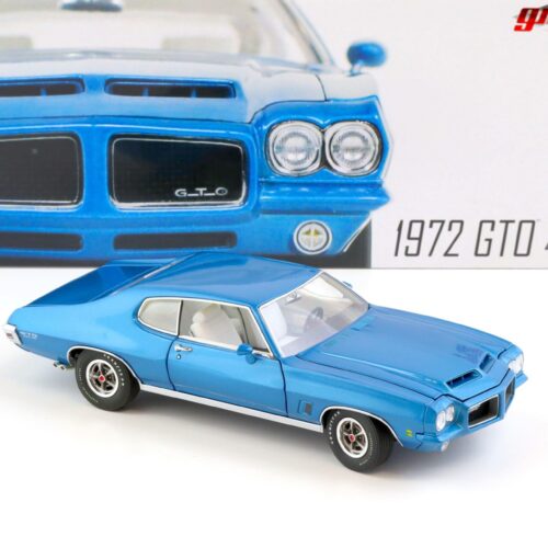 1:24 GMP 1972 Pontiac GTO 455 Coupe blue metallic G2401203
