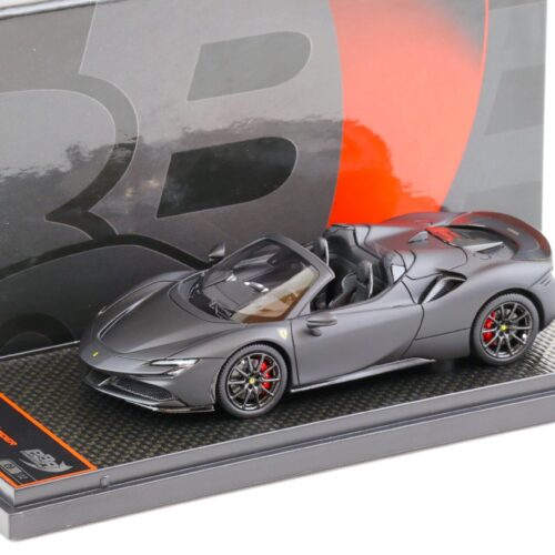 1:43 BBR Ferrari SF90 Spider Pack Fiorano black matt DS 1250 - Limited Edition 32 pcs.