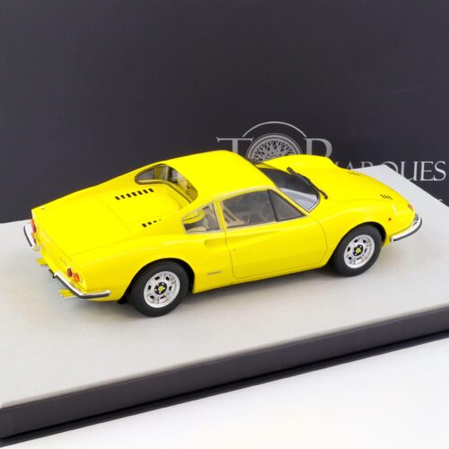 1:12 TOP Marques Ferrari Dino 246 GT Coupe 1972 yellow TOP12-02B