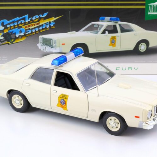 1:18 Greenlight 1975 Plymouth Fury Mississippi Highway Patrol SMOKEY & BANDIT - Image 2