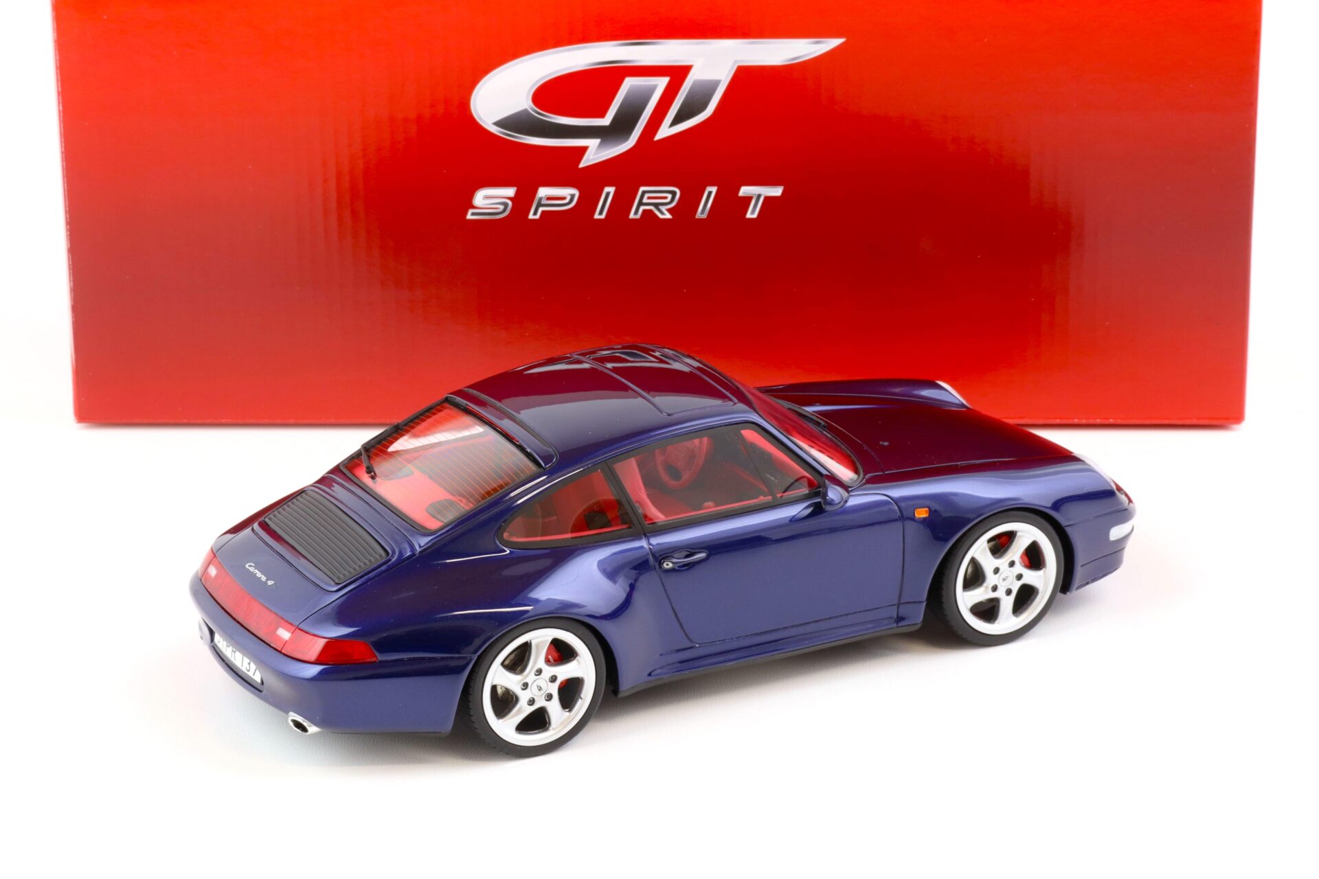 1:18 GT Spirit GT012B Porsche 911 (993) Carrera 4S Coupe iris blue