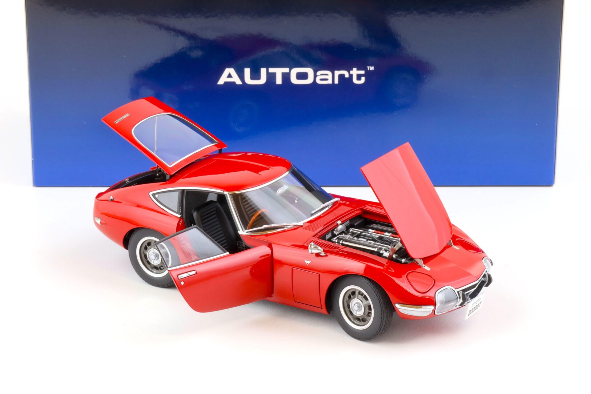 1:18 AUTOart 1965 Toyota 2000GT Coupe red 78751