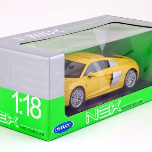 1:18 Welly Audi R8 V10 Coupe yellow 2016