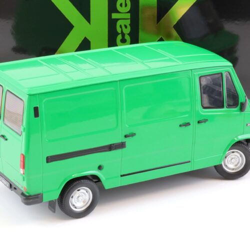 1:18 KK-Scale Mercedes 208D Delivery Van Kastenwagen green