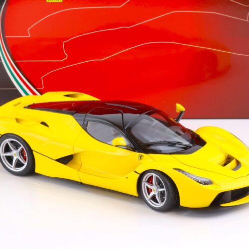 1:18 BBR Ferrari LaFerrari yellow/ black FULL OPENING