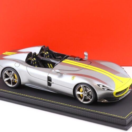 1:18 BBR Ferrari Monza Icona SP2 Grigio Ferro grey - Limited 99 pcs.