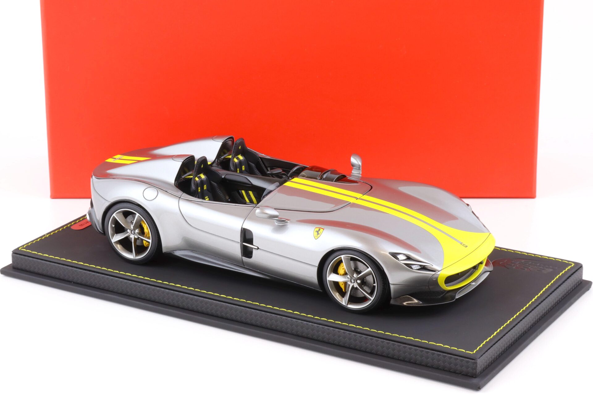 1:18 BBR Ferrari Monza Icona SP2 Grigio Ferro grey - Limited 99 pcs.