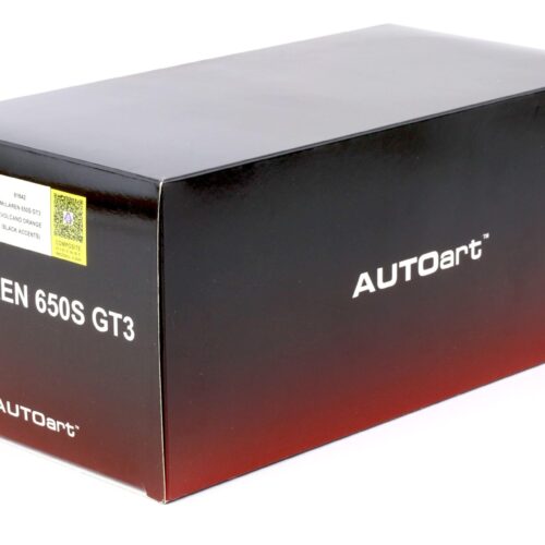 1:18 AUTOart McLAREN 650S GT3 2017 volcano orange/ black accents 81642
