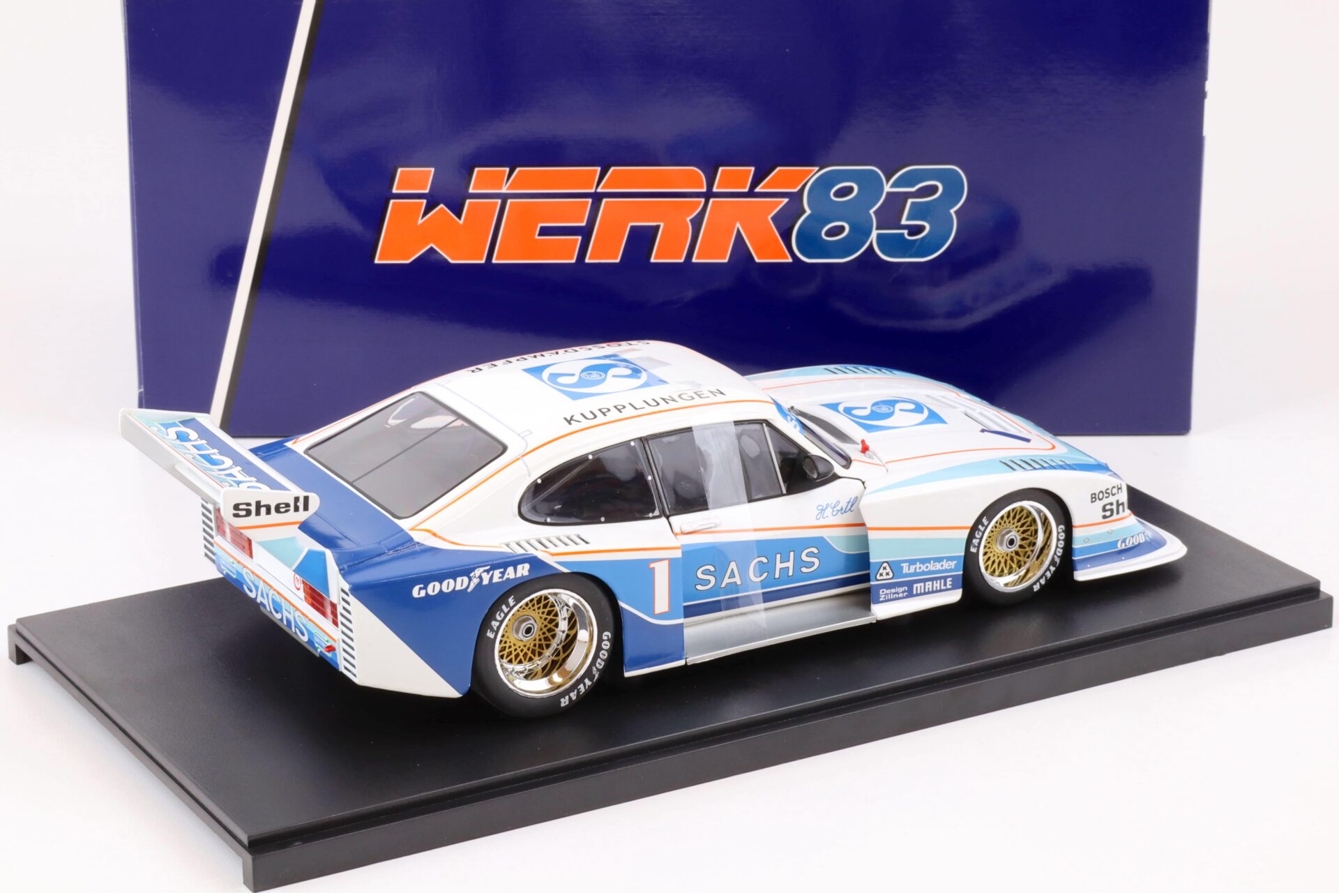 1:18 WERK83 Ford Capri Turbo Gr.5 #1 DRM 1979 SACHS Harald ERTL