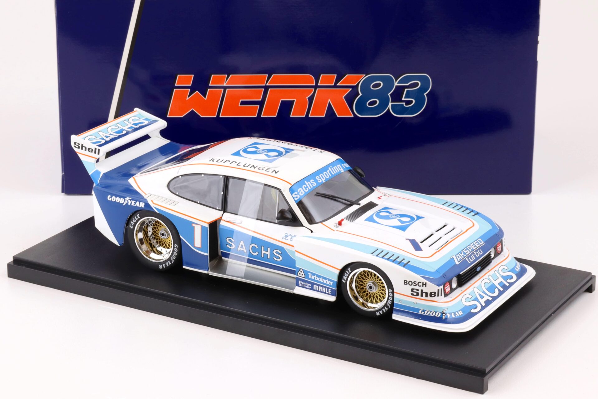 1:18 WERK83 Ford Capri Turbo Gr.5 #1 DRM 1979 SACHS Harald ERTL