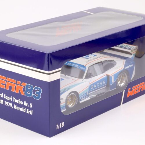 1:18 WERK83 Ford Capri Turbo Gr.5 #1 DRM 1979 SACHS Harald ERTL