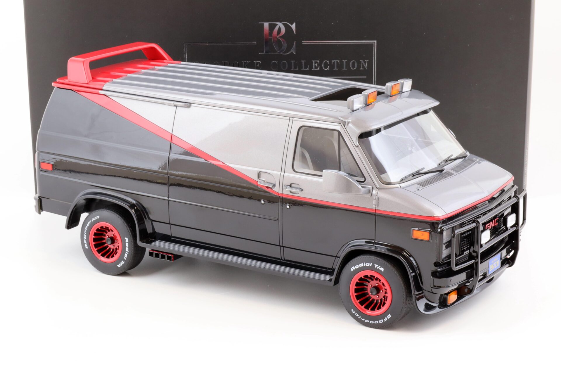 1:12 Greenlight 1983 GMC Vandura Van THE A-TEAM black/ grey