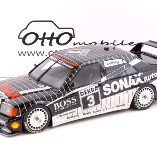 1:12 OTTO mobile G062 Mercedes 190E EVO 2 W201 DTM 1992 Ludwig #3 SONAX