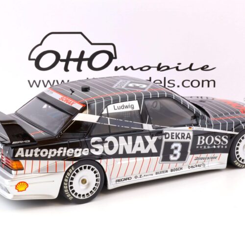 1:12 OTTO mobile G062 Mercedes 190E EVO 2 W201 DTM 1992 Ludwig #3 SONAX