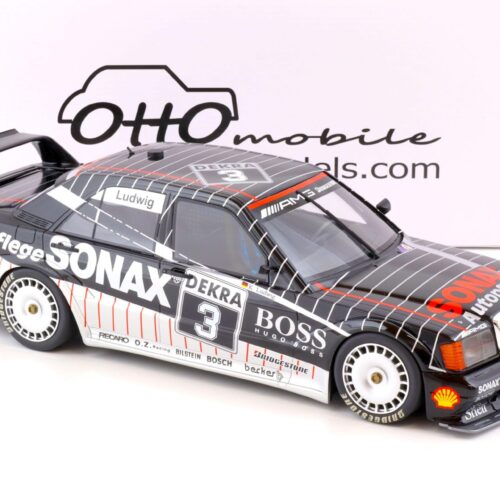 1:12 OTTO mobile G062 Mercedes 190E EVO 2 W201 DTM 1992 Ludwig #3 SONAX