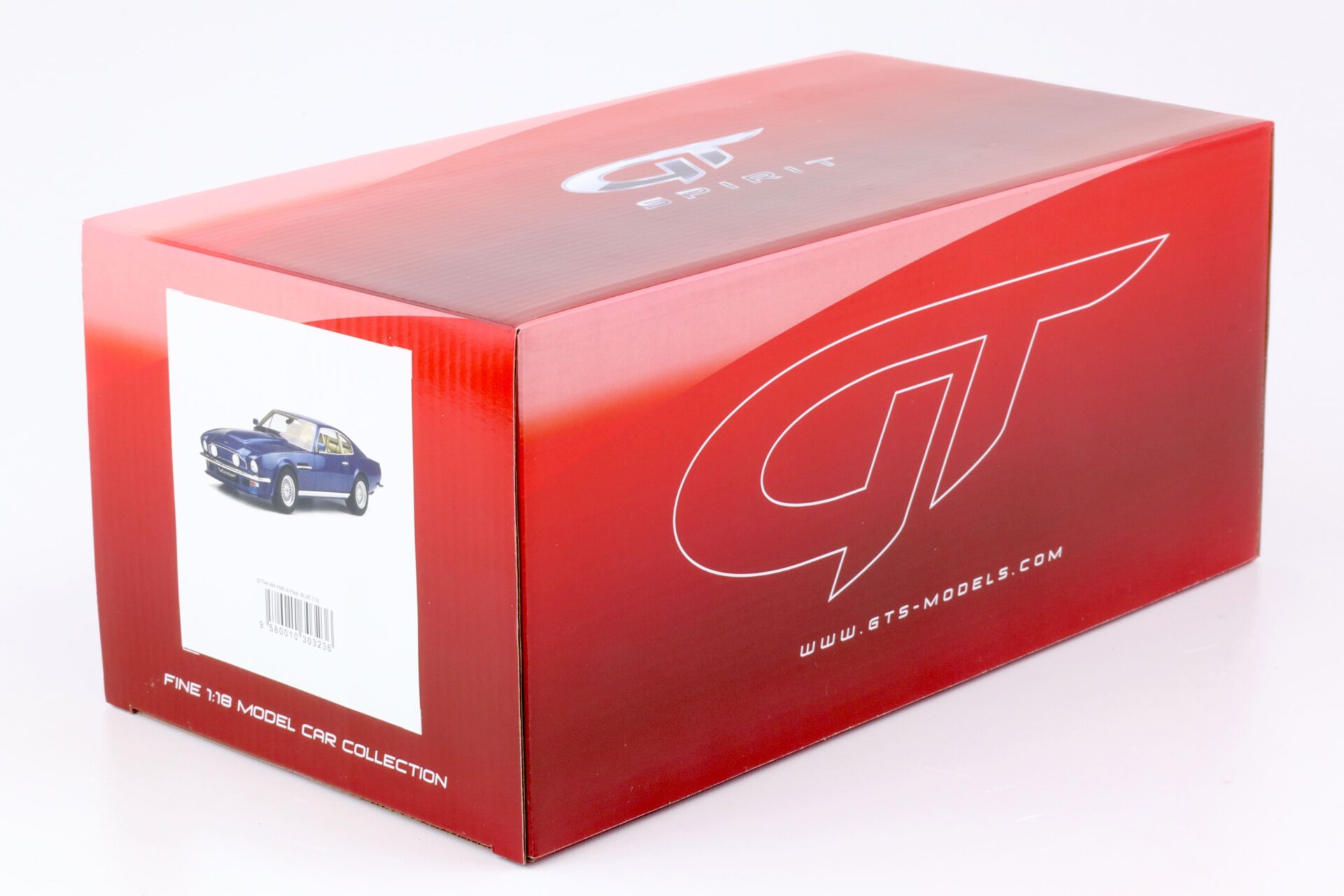 1:18 GT Spirit GT744 Aston Martin V8 Vantage V580 X-Pack blue metallic