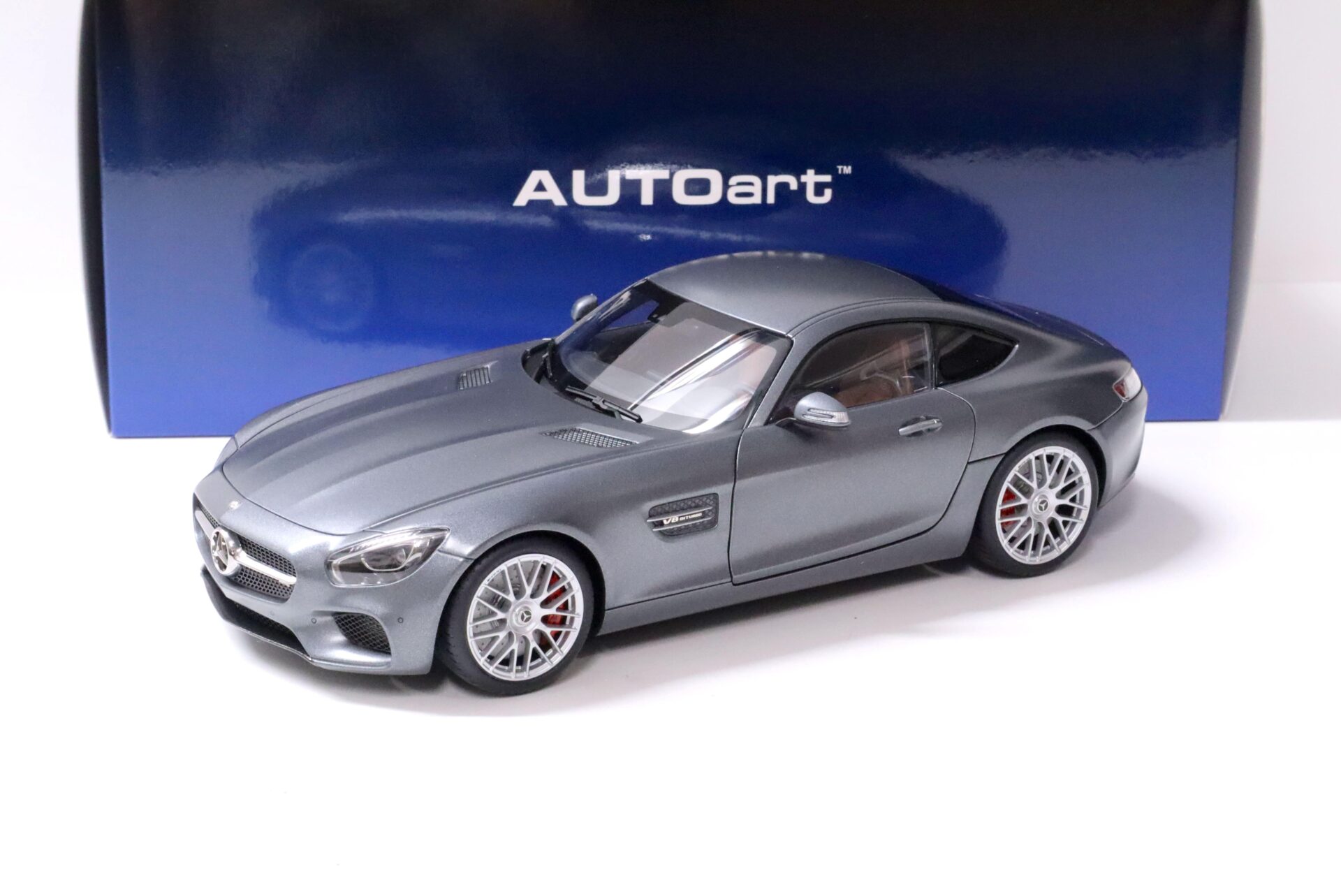 1:18 AUTOart Mercedes AMG GT S Coupe matt grey 76312