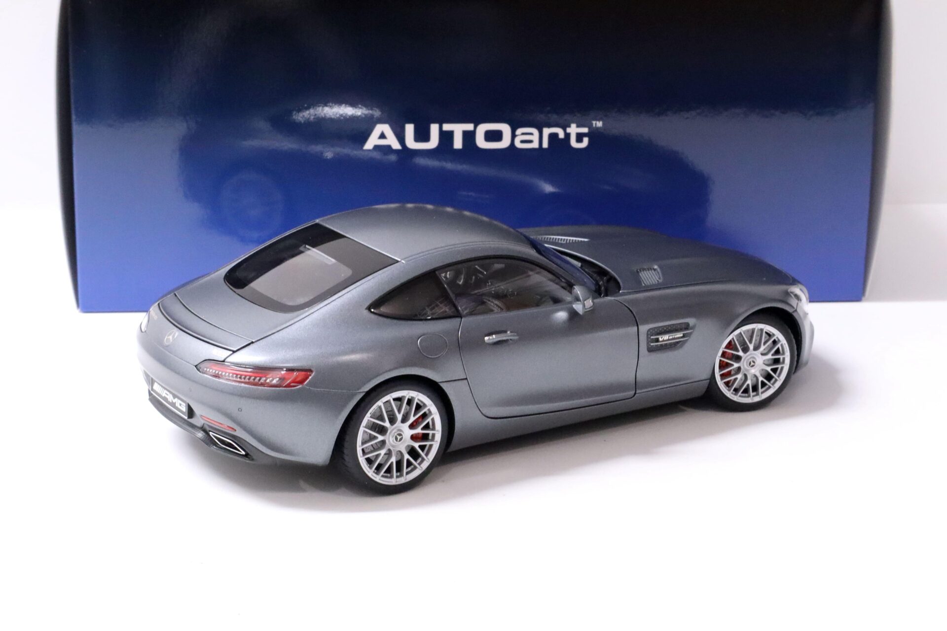 1:18 AUTOart Mercedes AMG GT S Coupe matt grey 76312
