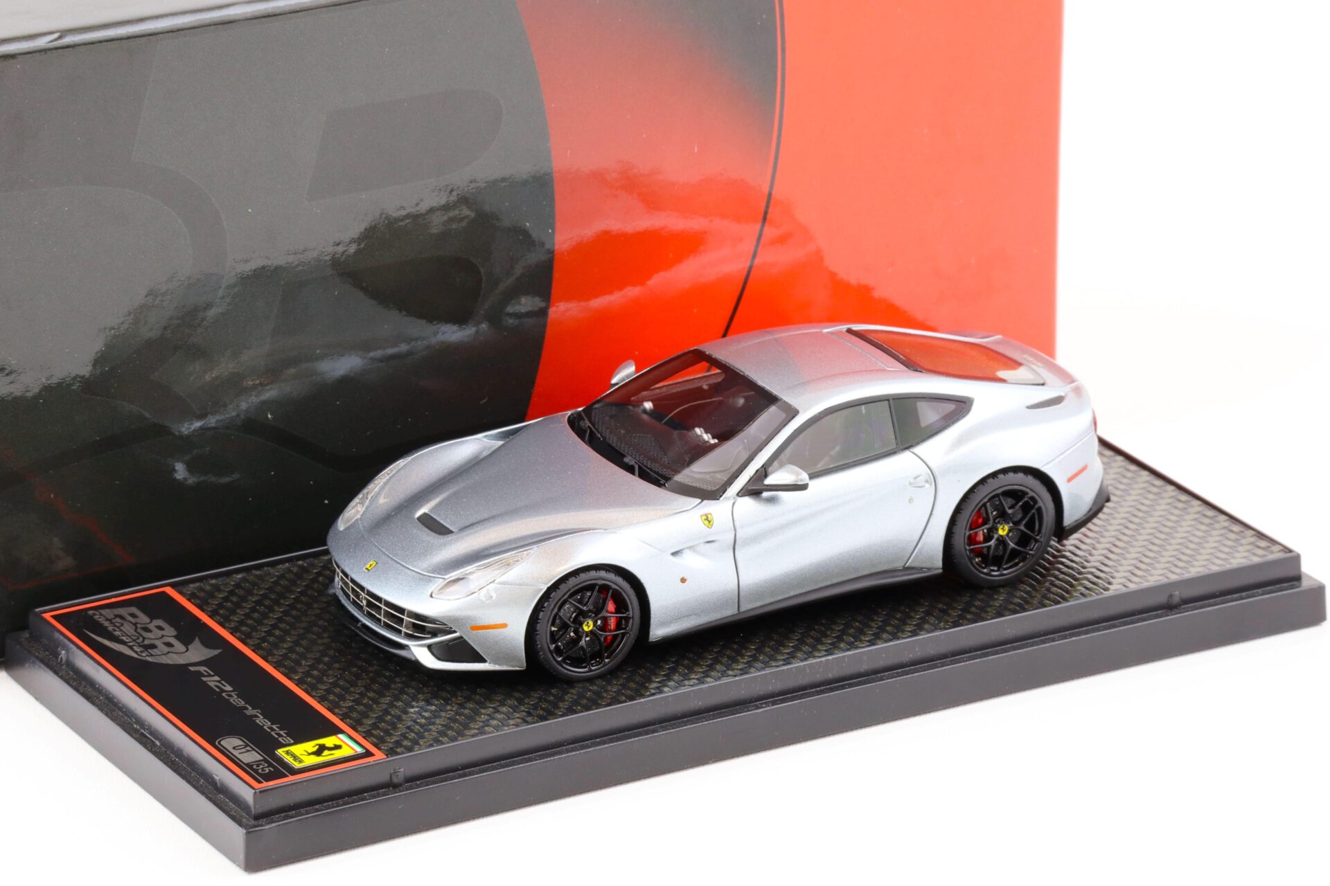 1:43 BBR Ferrari F12 Berlinetta Grigio Titans Gloss - Limited 35 pcs.