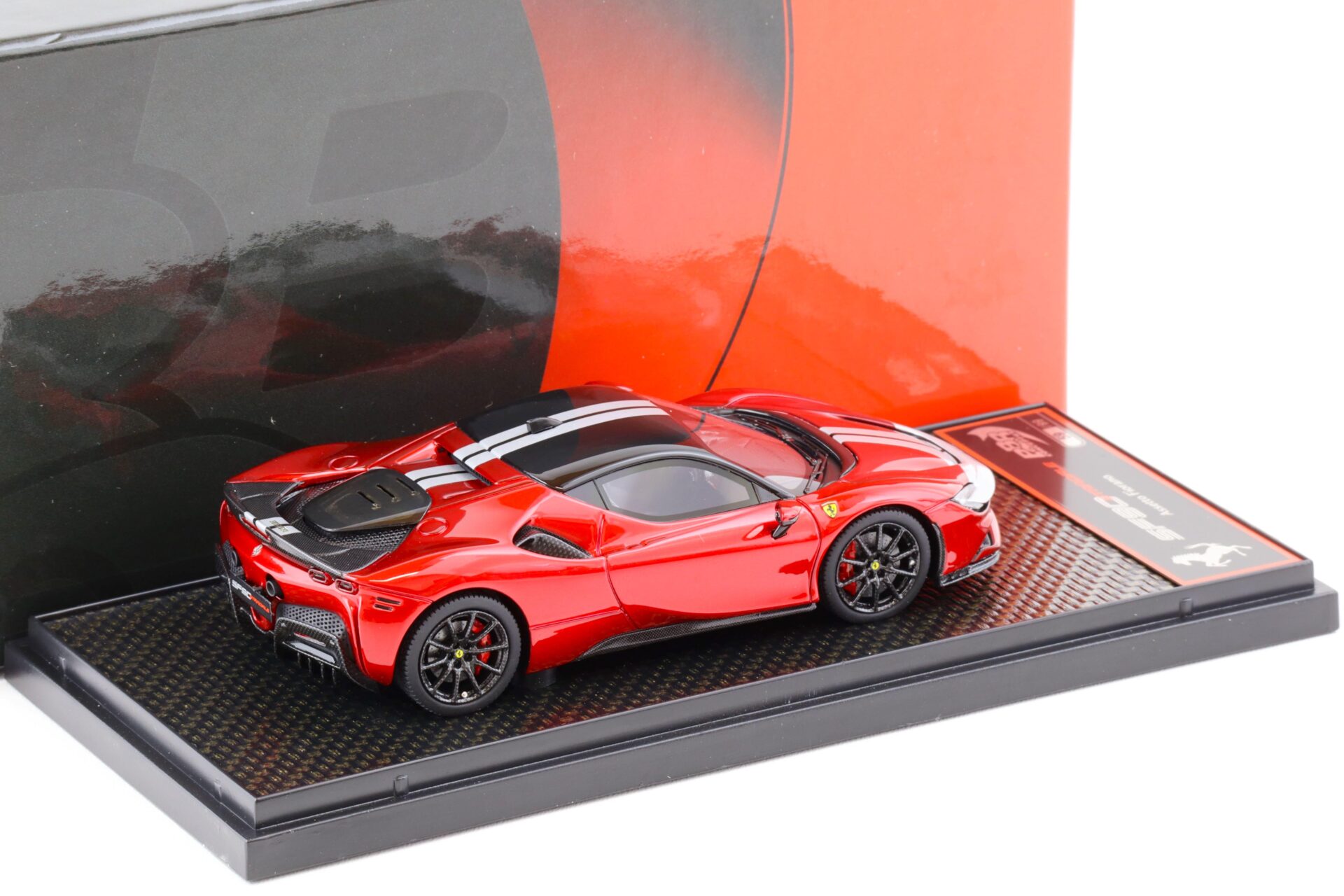 1:43 BBR Ferrari SF90 Stradale Pack Fiorano Rosso Fuoco red - Limited 99 pcs.