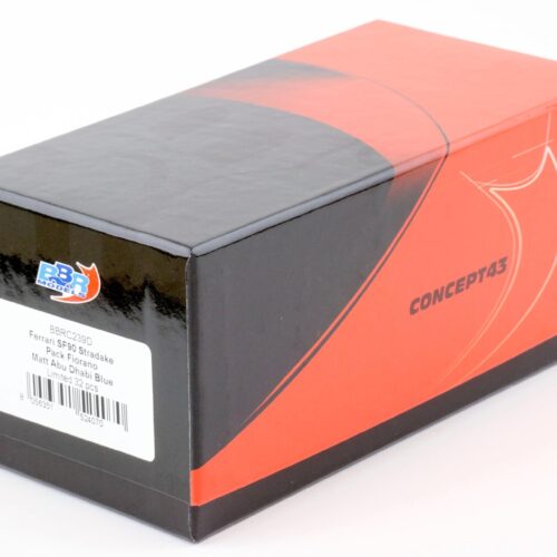 1:43 BBR Ferrari SF90 Stradale Pack Fiorano Matt Abu Dhabi blue - Limited 32 pcs.