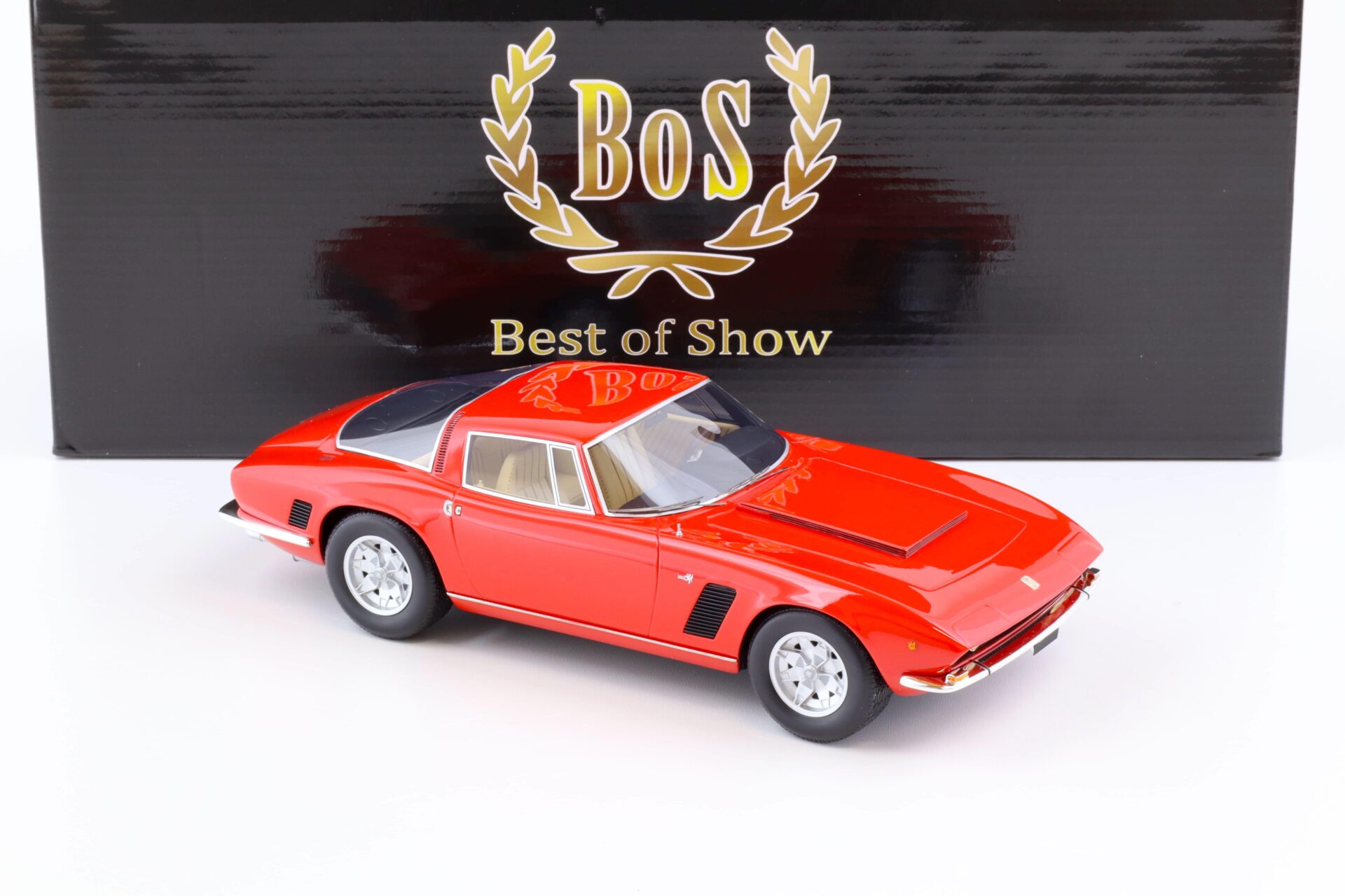 1:18 BOS-Models ISO Grifo 7 Litri (IR8) 1972 red BOS133