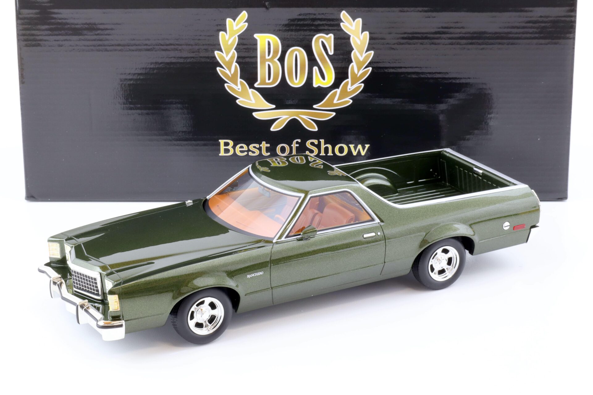 1:18 BOS-Models Ford Ranchero 1979 dark green metallic BOS275