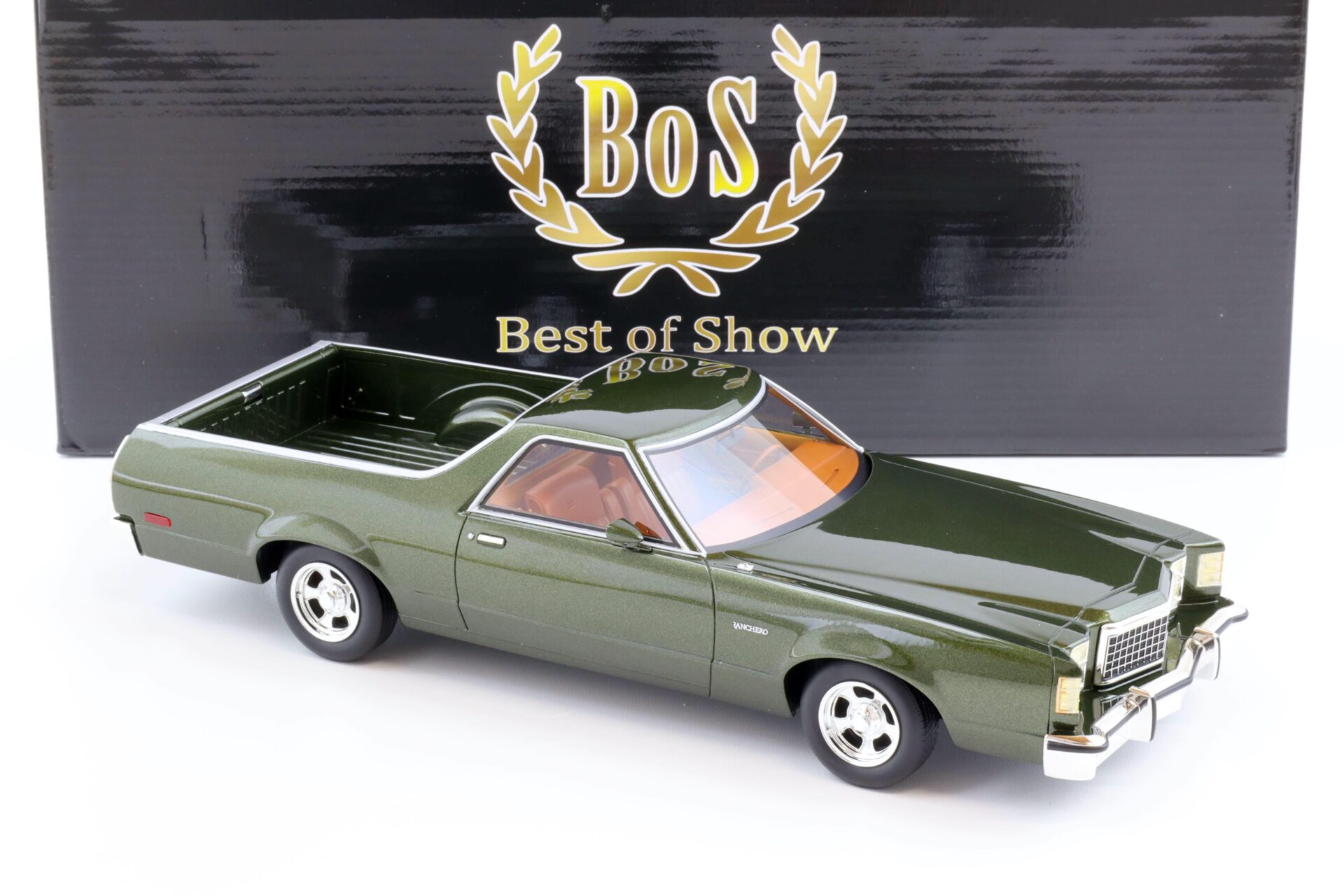 1:18 BOS-Models Ford Ranchero 1979 dark green metallic BOS275