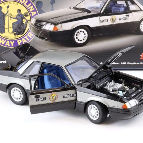 1:18 GMP 1993 Ford Mustang 5.0 SSP North Carolina Highway Patrol State Trooper