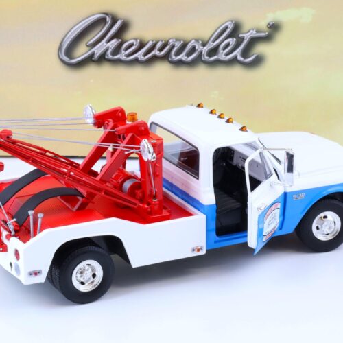 1:18 Greenlight 1969 Chevrolet C-30 Dually Wrecker Abschlepper HAZZARD Country Garage