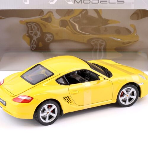 1:18 Welly Porsche Cayman S yellow 2006