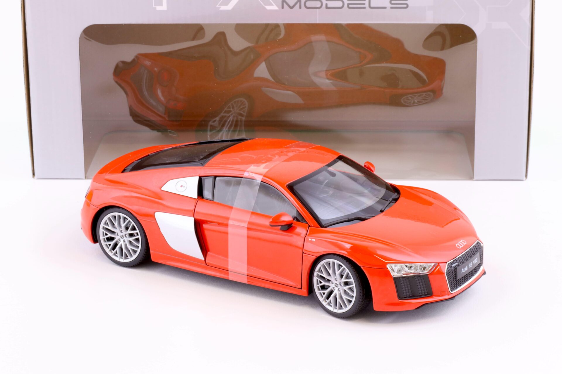 1:18 Welly Audi R8 V10 Coupe red 2016