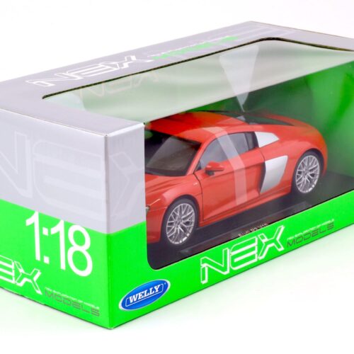 1:18 Welly Audi R8 V10 Coupe red 2016