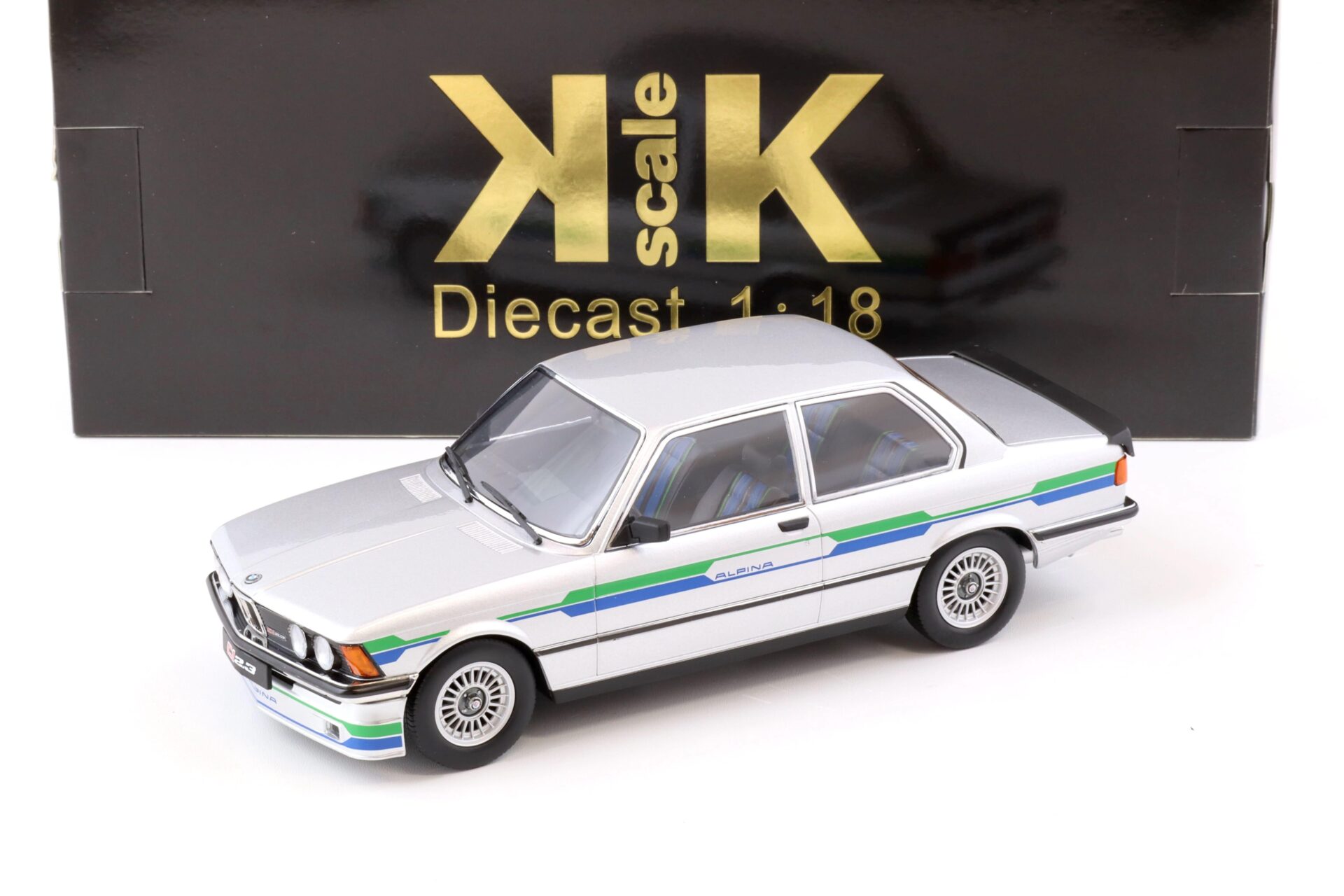 1:18 KK Scale BMW Alpina C1 2.3 E21 silver 1980