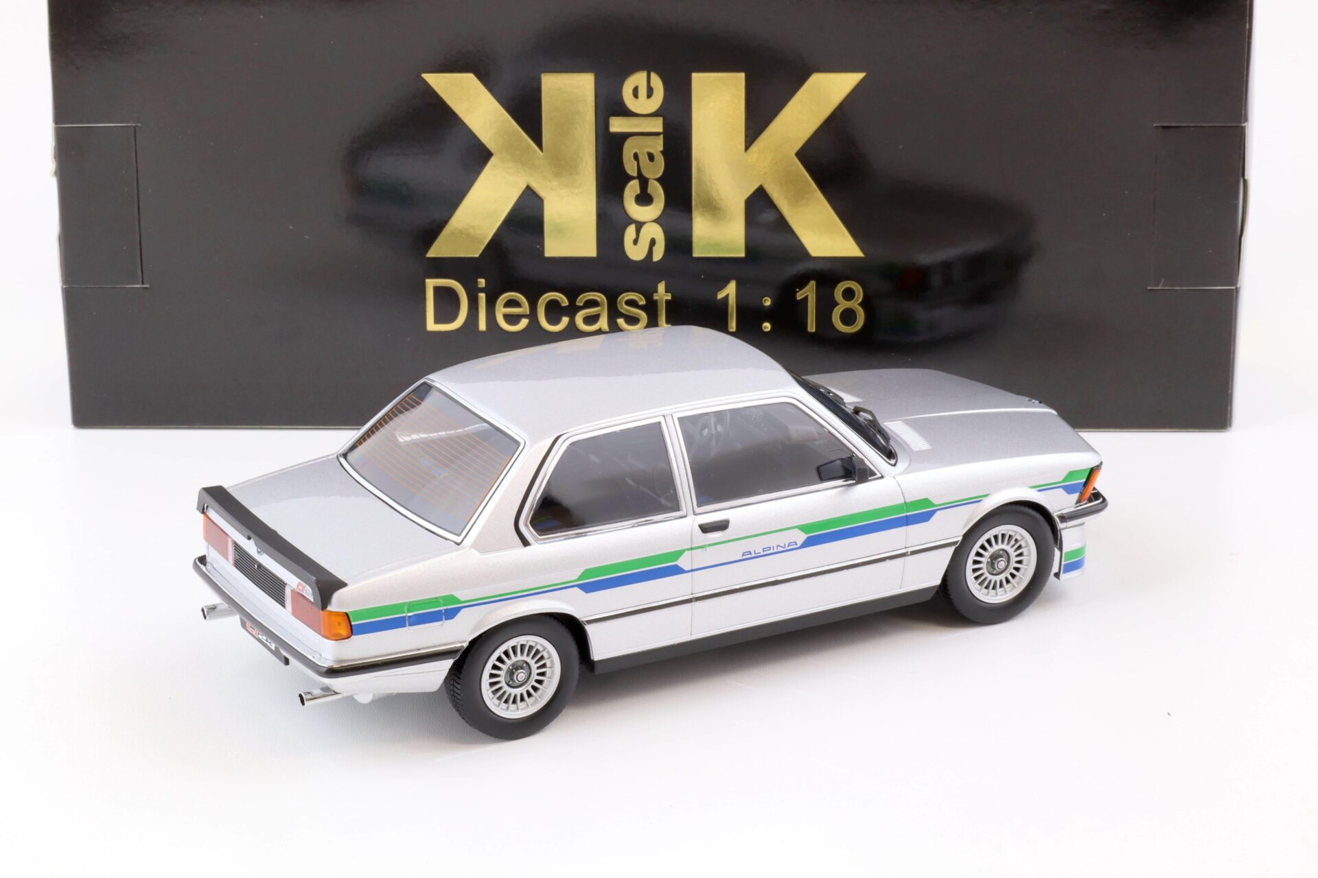 1:18 KK Scale BMW Alpina C1 2.3 E21 silver 1980