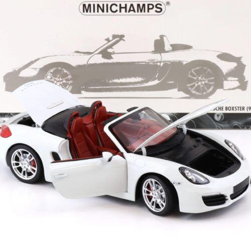 1:18 Minichamps Porsche Boxster S (981) white 2012