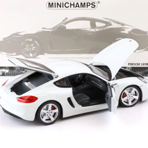 1:18 Minichamps Porsche Cayman S white 2012